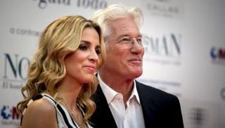 ريتشارد جير وأليخاندرا سيلفا ينتظران مولودهما الجديد - صورة الأرشيفية