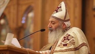 القس أنطونيوس ميخائيل في كلمته بكاتدرائية الأنبا أنطونيوس بأبوظبي