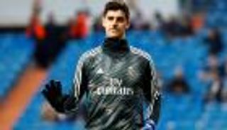 كورتوا ينضم إلى مصابي ريال مدريد