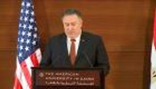 بومبيو من القاهرة: الولايات المتحدة "قوة خير" في الشرق الأوسط