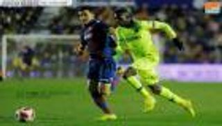 ليفانتي يباغت برشلونة بثنائية في كأس ملك إسبانيا