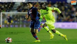 مباراة برشلونة وليفانتي