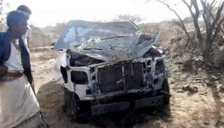 آثار قصف الحوثي لبلدة شليلة في عزلة الحداد