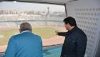 وزير الرياضة المصري يتابع استعدادات استاد القاهرة لأمم أفريقيا