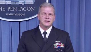 شون روبرتسون المتحدث باسم وزارة الدفاع الأمريكية