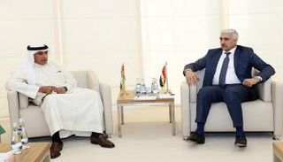 الرميثي يستقبل وزير الشباب والرياضة العراقي 