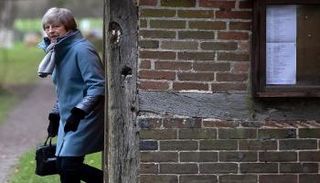 تيريزا ماي رئيسة الوزراء البريطانية ـ أ ف ب