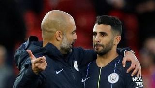 رياض محرز وبيب جوارديولا