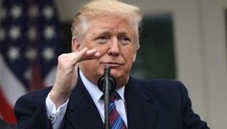 الرئيس الأمريكي دونالد ترامب