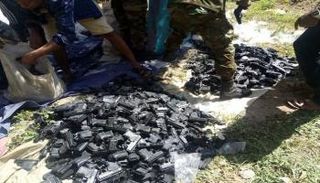 أسلحة تركية مضبوطة في إثيوبيا - أرشيفية 