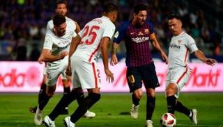 برشلونة وإشبيلية