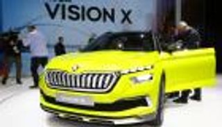 بالصور.. سكودا تكشف عن سيارتها فيجن إكس في معرض جنيف