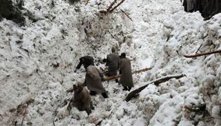 انهيار جليدي بكشمير- صورة أرشيفية