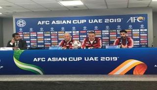 ماجد حسن في المؤتمر الصحفي