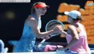 بارتي تطيح بشارابوفا من بطولة أستراليا المفتوحة