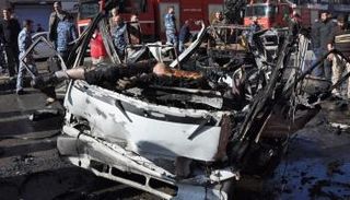 موقع انفجار سابق شمال سوريا - أرشيفية