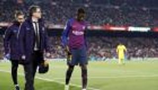 برشلونة يعلن مدة غياب ديمبلي عن الملاعب