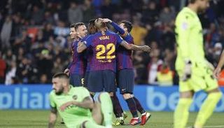 برشلونة وليفانتي