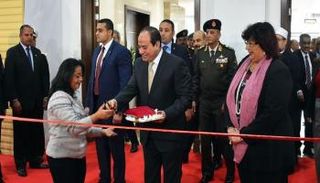 الرئيس المصري عبدالفتاح السيسي يفتتح معرض القاهرة الدولي للكتاب