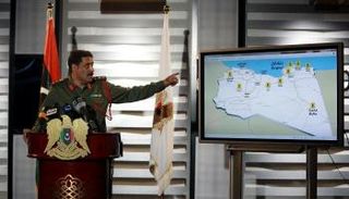 العميد أحمد المسماري المتحدث باسم القيادة العامة للجيش الليبي