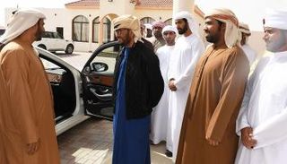 الشيخ سلطان بن زايد آل نهيان في مهرجان سويحان