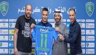 ساشا يوفانوفيتش لاعب الفتح الجديد