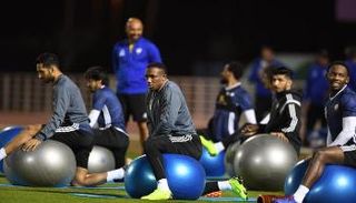 تدريبات منتخب الإمارات