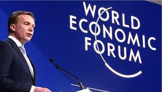 بورج برند رئيس المنتدى الاقتصادي العالمي دافوس