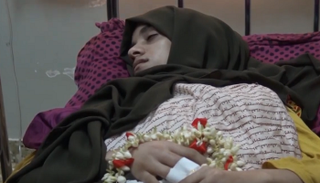 الطفلة اليمنية "سيناء"