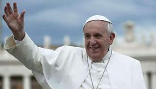 البابا فرنسيس بابا الكنيسة الكاثوليكية - صورة أرشيفية