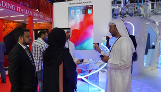 مشاركة شركة "صحة أبوظبي" في معرض الصحة العربي