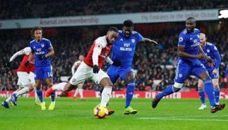 من مباراة أرسنال وكارديف