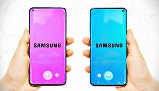 تصميم تقريبي لهاتف جالاكسي S10