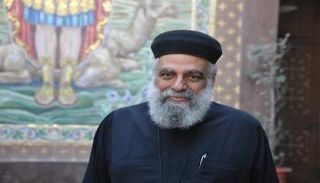  الأب مينا حنا راعي الكنيسة القبطية مار مينا العجائبي