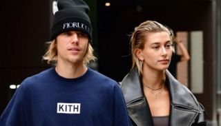 جاستن بيبر وزوجته