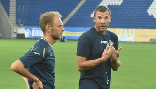 أندريه شفشينكو - مدرب أوكرانيا