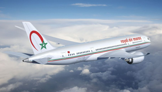 طائرة تابعة للخطوط الجوية الملكية المغربية- أرشيفية