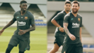 بعد تلقيهما التصريح الطبي.. ميسي وديمبلي جاهزان لمواجهة إنتر