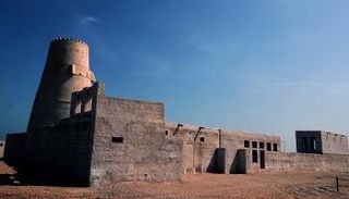 المباني القديمة المهجورة في الجزيرة الحمراء برأس الخيمة