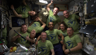 هزاع المنصوري يوثق لحظاته على متن محطة الفضاء الدولية