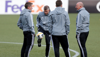 سولسكاير في الملعب