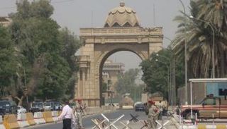 المنطقة الخضراء في بغداد