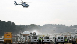 الطائرة كان على متنها 13 شخصا