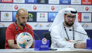 عبدالعزيز العنبري المدير الفني للشارقة