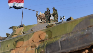 جنود سوريون في منبج - وول ستريت جورنال