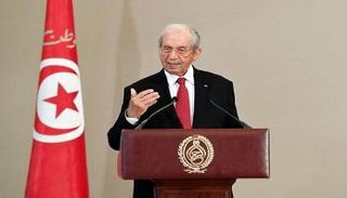 الرئيس التونسي المؤقت محمد الناصر