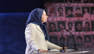 مريم رجوي زعيمة المعارضة الإيرانية