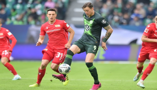 من مباراة فولفسبورج ويونيون برلين