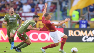 من مباراة روما وكالياري