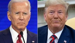 الرئيس الأمريكي دونالد ترامب والمرشح الديمقراطي جو بايدن